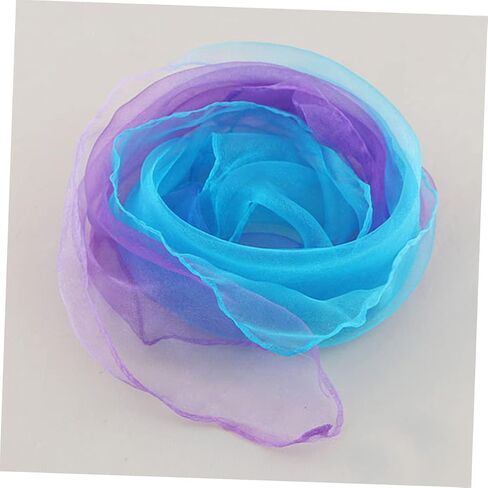 24Pcs Gradient Dance Scarves Juggling Scarves for Performance Color for Decoration and Stage Props present for Boys in Saudi Arabia