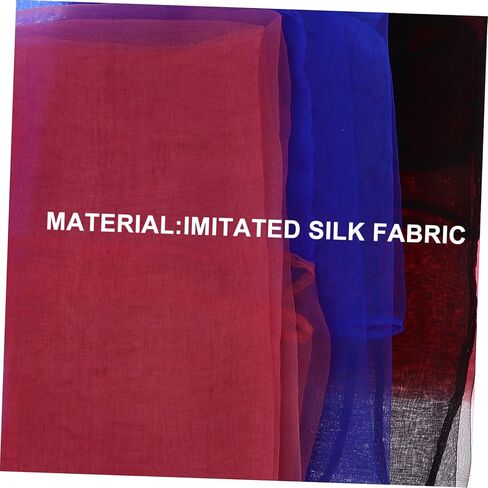 Ciieeo 5pcs Colorful Dance Juggling Scarves Square Performance Props for Parties Family Gatherings and Concerts Eye Catching Washable in Kuwait