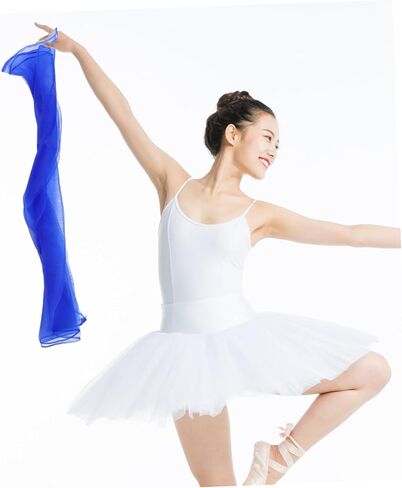 Ciieeo 5pcs Colorful Dance Juggling Scarves Square Performance Props for Parties Family Gatherings and Concerts Eye Catching Washable in Kuwait