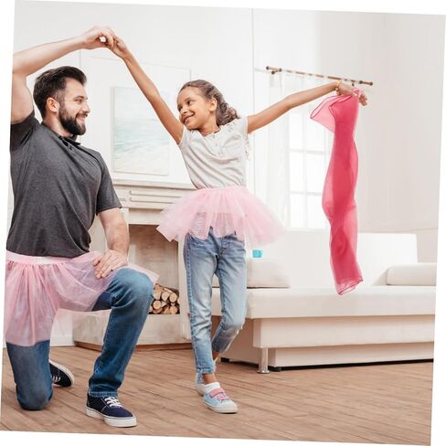 Ciieeo 5pcs Colorful Dance Juggling Scarves Square Performance Props for Parties Family Gatherings and Concerts Eye Catching Washable in Kuwait