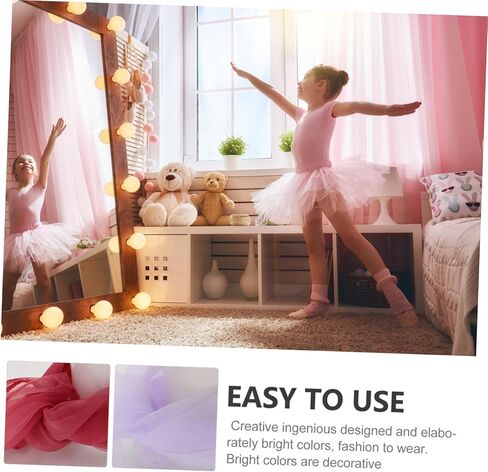 Ciieeo 5pcs Colorful Dance Juggling Scarves Square Performance Props for Parties Family Gatherings and Concerts Eye Catching Washable in Kuwait