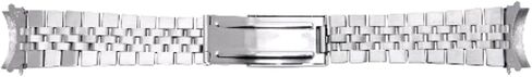 Ewatchparts 20mm Jubilee Watch Band متوافق مع Rolex DateJust Supmariner ، GMT Daytona Made in Italy in Saudi Arabia