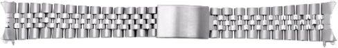 Ewatchparts 20mm Jubilee Watch Band متوافق مع Rolex DateJust Supmariner ، GMT Daytona Made in Italy in Saudi Arabia