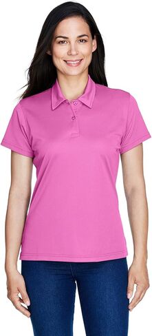 Team 365 Ladies' Command Snag Protection Polo S SPRT CHRITY PINK in Saudi Arabia