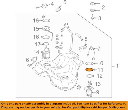 Mercedes-Benz 211 471 01 10, Fuel Pump Tank Seal in Kuwait