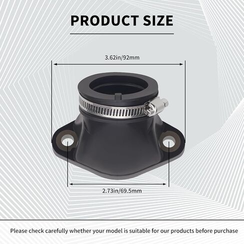 3084879 Motorcycle Carburetor Rubber Interface Carb Intake Manifold Boots Joint Compatible With Polaris Big Boss Xplorer 500 Sportsman 335 400 450 500 Magnum UTV Ranger 400 500 2X4 4X4 6X6 in Saudi Arabia