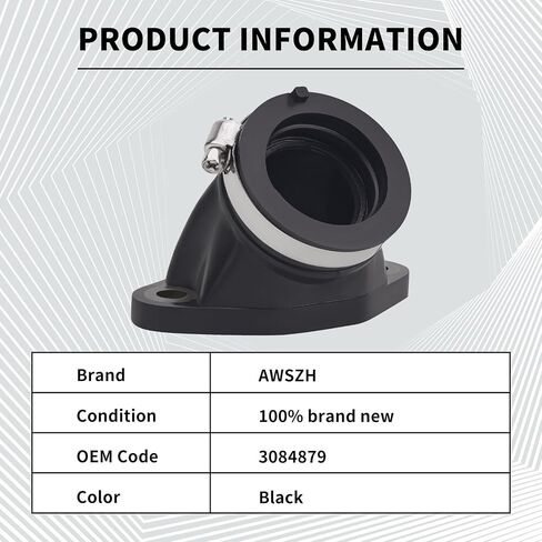 3084879 Motorcycle Carburetor Rubber Interface Carb Intake Manifold Boots Joint Compatible With Polaris Big Boss Xplorer 500 Sportsman 335 400 450 500 Magnum UTV Ranger 400 500 2X4 4X4 6X6 in Saudi Arabia