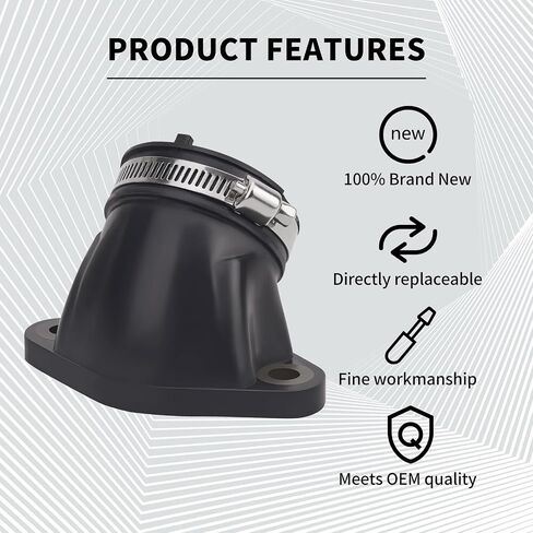 3084879 Motorcycle Carburetor Rubber Interface Carb Intake Manifold Boots Joint Compatible With Polaris Big Boss Xplorer 500 Sportsman 335 400 450 500 Magnum UTV Ranger 400 500 2X4 4X4 6X6 in Saudi Arabia