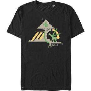 LRG Lifted Research Group Tree Loop Young Men's Short Sleeve Tee Shirt, Black, XX-Large