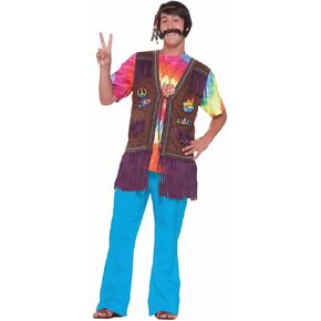 Men's Generation Hippie Peace Vest
