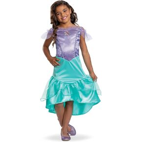 Disney Little Mermaid Girl's Sustainable Ariel Costume Dress | Disney Costumes