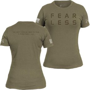 تي شيرت تدريب نسائي من Grunt Style Fear Less