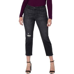 Liverpool Kennedy Crop Straight w/Fray Hem in Costa Mesa