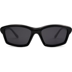 SOJOS Futuristic Polarized Acetate Sunglasses for Women Small Faces Women Trendy Sun Glasses SJ2294