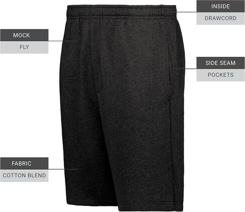 Holloway Men's 60/40 Fleece Shorts in Saudi Arabia