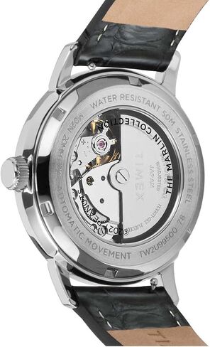 ساعة Timex 40 مم Marlin® Automatic X Peanuts تتميز بحزام جلدي من نوع Snoopy Secret Agent in Saudi Arabia
