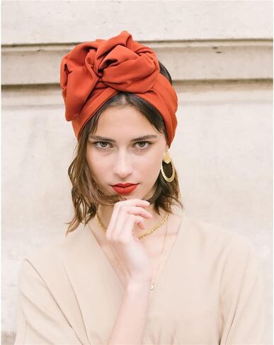 3 pcs Vintage French Female Turban Hat Fashion Bandana Headband Women's Soft Hair Cover Cap Ladies Head Wraps Muslim Headscarf Bonnet in Saudi Arabia