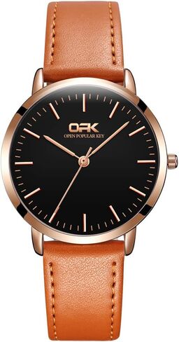 Wrist Watch for Women, Business Style Quartz Analog Women's Watch with Stainless Steel Strap in Saudi Arabia