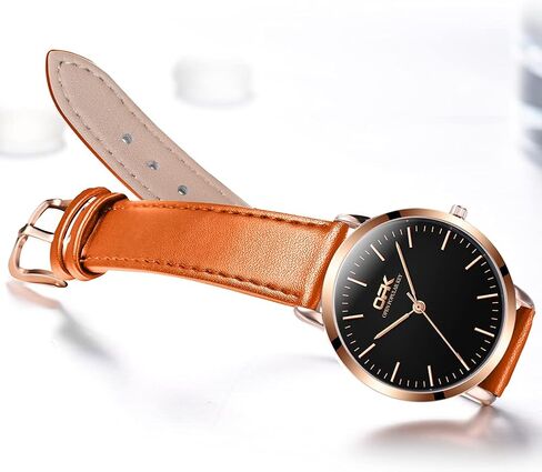 Wrist Watch for Women, Business Style Quartz Analog Women's Watch with Stainless Steel Strap in Saudi Arabia