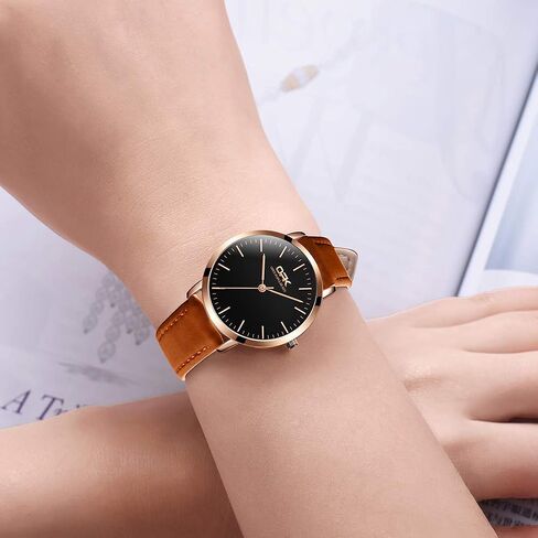 Wrist Watch for Women, Business Style Quartz Analog Women's Watch with Stainless Steel Strap in Saudi Arabia