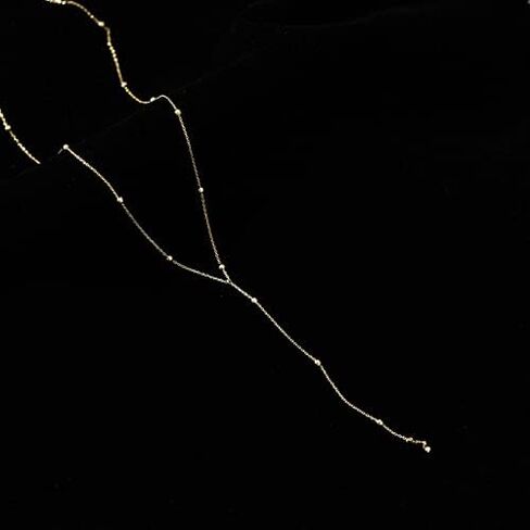 18K Gold Necklaces for Women Trendy, Dainty Cubic Zircon Pendant Choker Necklace Fashion Gold Plated Layered Chain Necklaces Jewelry for All Ages in Saudi Arabia
