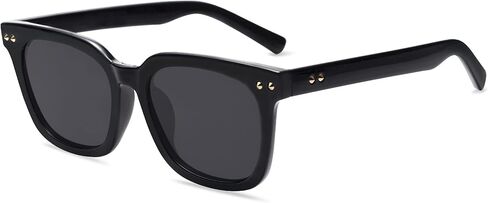 نظارات شمسية مستقطبة مربعة كبيرة الحجم من Appassal للنساء والرجال كلاسيكية عصرية UV400 Vintage Sunies AP3647 in Saudi Arabia