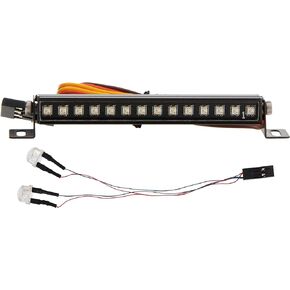 MEUS سباق SCX24 ضوء بار RC ضوء السقف مع 14 LED الخرز ل محوري SCX24 1/24 RC الزاحف سيارة ترقية الملحقات أجزاء