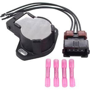 MOTOKU Set of 2 TPS Throttle Position Sensor with Wiring Harness Connector Plug for Toyota 4Runner Pickup Supra Celica Camry 22RE 22RETC