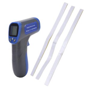 DT6685 Non Contact Tachometer Gauge, 2.5-99999RPM Measuring Range Portable Wide Range Photoelectric RPM Meter Handheld Digital Tachometer for Motor