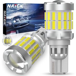 Red T15 921 W16W Led Bulbs Canbus Error Free For Tail 3rd High Mount Brake Lights,T15 921 912 Led Bulbs With Projector Replacement 3rd Brake Lights,High Mount Stop Lights,4-Pack,900K 4000Lm