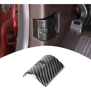 for F150 Carbon Fiber Engine Hood Switch Cover Trim Compatible with 2009-2023 Ford F150 Carbon Fiber Interior Accessories
