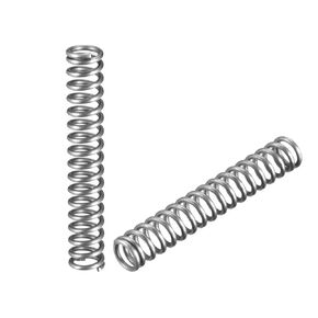 uxcell Wire Diameter 0.05", OD 0.79", Free Length 1" Spring Steel Coil Extended Compressed Spring 10pcs