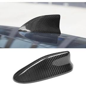Compatible with Antenna Cover Shark Fin Trim Hood Real Carbon Fiber Automotive Roof Aerials for Honda Accord 10th 2018 2019 2020 2021 2022 2023 (Black)