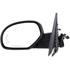 SCITOO Side View Mirror Driver Side Mirror Fit Compatible with 2007-2013 for Chevy Silverado 1500 2500 HD 3500 HD for GMC Sierra 1500 2500 HD for GMC Yukon/Yukon XL 1500 Power Power Folding Heated