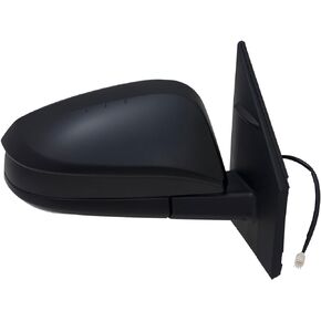 Fit System Passenger Side Mirror for Toyota RAV4, Textured Black, Foldaway, Passenger Side, Power