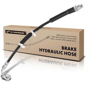 A-Premium Front Passenger Brake Hydraulic Hose Compatible with Select Jeep and Dodge Models - Liberty 2008-2012, Nitro 2007-2011 - Replace# 52125118AD, 52125118AF