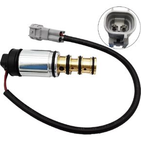 6SEU16 AC Compressor Control Solenoid Valve Fits for Audi A4 A6, for Volkswagen Golf R32 Compressor Pressure Control Valve 6SEU16C 6SEU 7SEU 6SEU16 5SE09C 5SE12