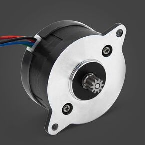 Upgraded NEMA 14 Pancake 1.8° 10 Teeth Gears Extruder Stepper Motor Suit for Orbiter Hgxlite Sherpa Mini Voron Stealthburner Mini Extruder for Voron 2.4,0.1,0.2,Ender 3 Pro, BLV,CR10 3D Printer.