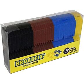 lakeland group Broadfix Revolutionary Small U Shims - 120 Pack