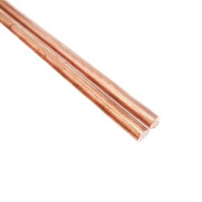 2pcs 5mm Dia. 9.85" L 99.9% Pure Copper T2 Cu Metal Rod Cylinder