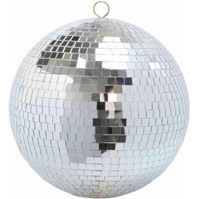 Disco Ball Mirror Ball for Party Stage or DJ Light Effect, Great for Christmas, Wedding, Holiday Decoration (10 inch)