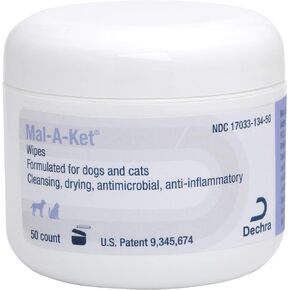 Wipes for Dogs and Cats, 2.25" Round, 50 Count jar