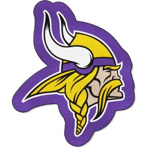 FANMATS NFL - Minnesota Vikings Mascot Rug, 3' x 4', Team Color