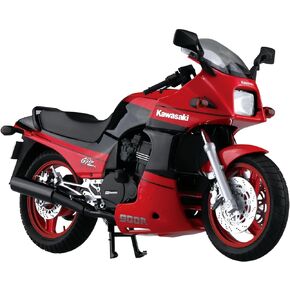 Aoshima Kawasaki ZX900A GPZ900R Ninja 1990 with Custom Parts 1:12 Scale Model Kit