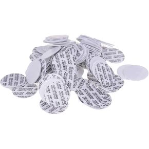 100PCS Bottle Seal Pressure Sensitive Self-adhesive Gasket Cap Sealing Foam Safety Tamper Seals For Cosmetic Plastic Glass Bottle Jar Lid Case Canning Vials Box For Shop Home Travel(Diameter 2.7cm)