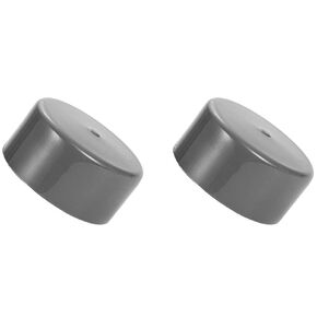 2 Pcs Bearing Bras Cover Grey 1.98 Inch Rubber Caps Dust Covers Trailer Wheel Hub Dust Covers Replacement Bearing Protector