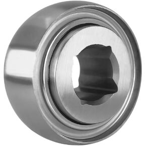 W208PPB12 Steel Heavy Duty Disc Harrow Bearing Square Fitting Bearing, 1-1/8'' Square Bore, Agricultural Bearing DS208TT12A
