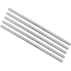 uxcell Round Steel Rod, 3.8mm HSS Lathe Bar Stock Tool 100mm Long, for Shaft Gear Drill Lathes Boring Machine Turning Miniature Axle, Cylindrical Pin DIY Craft Tool, 5pcs in Kuwait