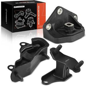 A-Premium 3PCS Transmission Mount Kit Compatible with Honda Accord 2003 2004 2005 2006 2007, 3.0L, Automatic Transmission, Replace# 50860SDBA00, 50860SDBA01
