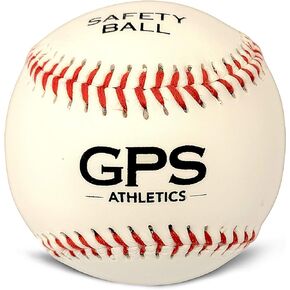 GPS Athletics Soft Baseballs – Set of 6 Practice Baseballs for Kids – Coach Pitch Baseballs – Soft Baseballs for Kids– Suitable for Beginners – Low Impact Baseballs – 6 pcs per Pack